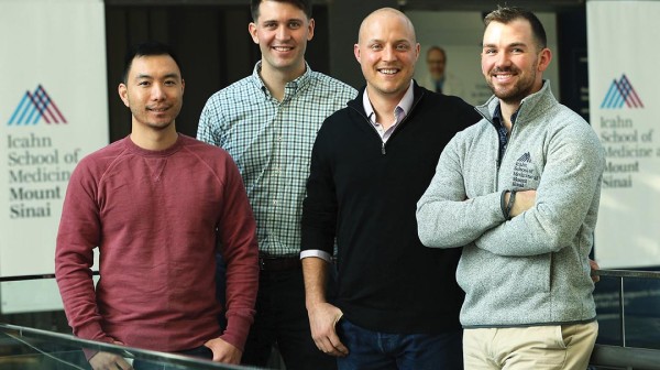 Military veteran students gather at the ISMMS