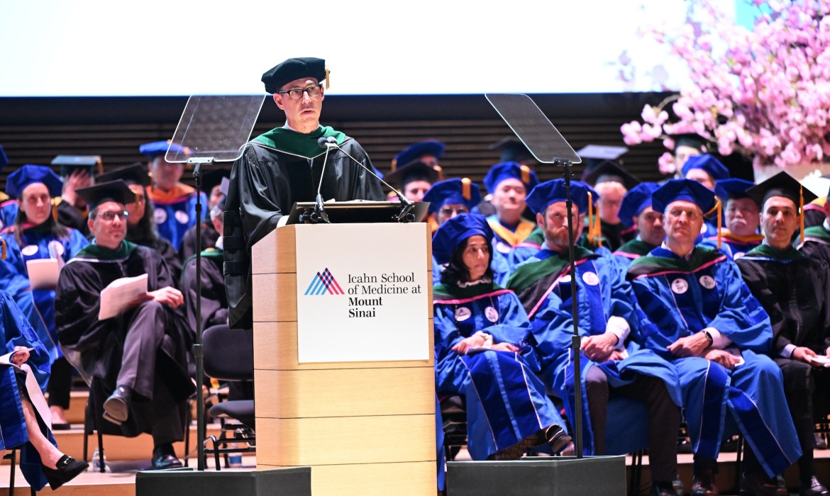 Dr. Brendan Carr delivering remarks at 2026 Commencement